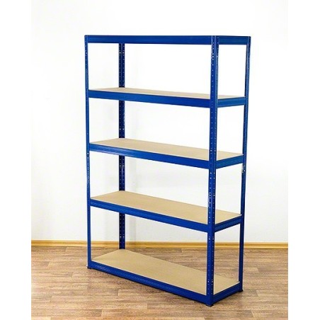 Regał metalowy Helios Color 180x110x30_5 - 175kg / na półkę, kolor: biało-biały