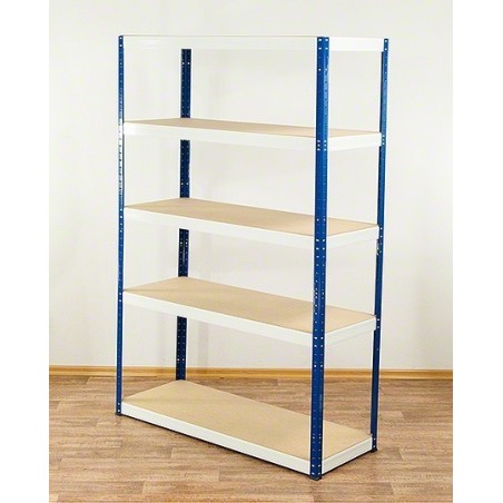 Regał metalowy Helios Color 180x110x45_5 - 175kg / na półkę, kolor: biało-biały