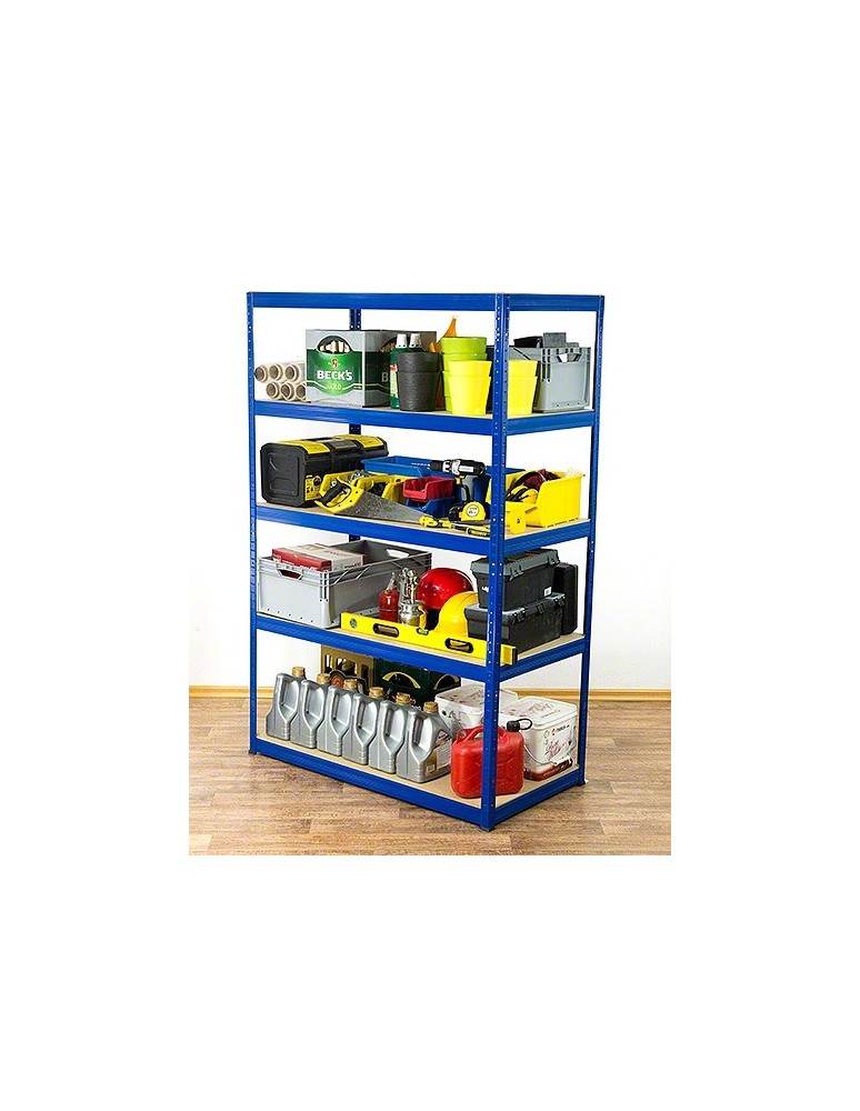 wysokość 180 - Regał metalowy Helios Color 180x110x45_5 - 175kg / na półkę, kolor: biało-biały - product MODO24.PL 3