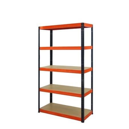 Regał metalowy Helios Color 180x120x40_5 - 175kg / na półkę, kolor: biało-biały