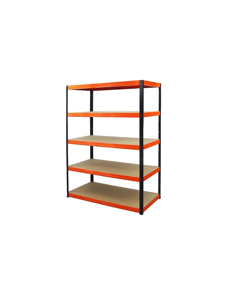 wysokość 180 - Regał metalowy Helios Color 180x120x45_5 - 175kg / na półkę, kolor: biało-biały - product MODO24.PL 4