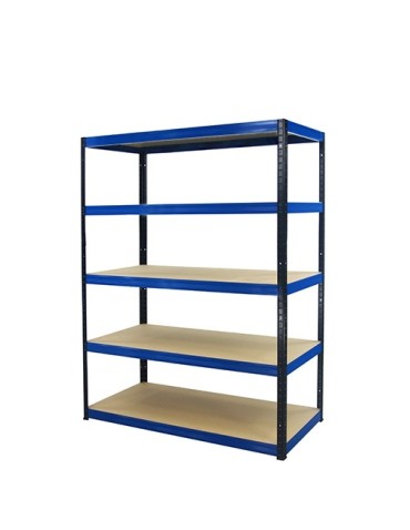 wysokość 180 - Regał metalowy Helios Color 180x120x45_5 - 175kg / na półkę, kolor: biało-biały - product 6