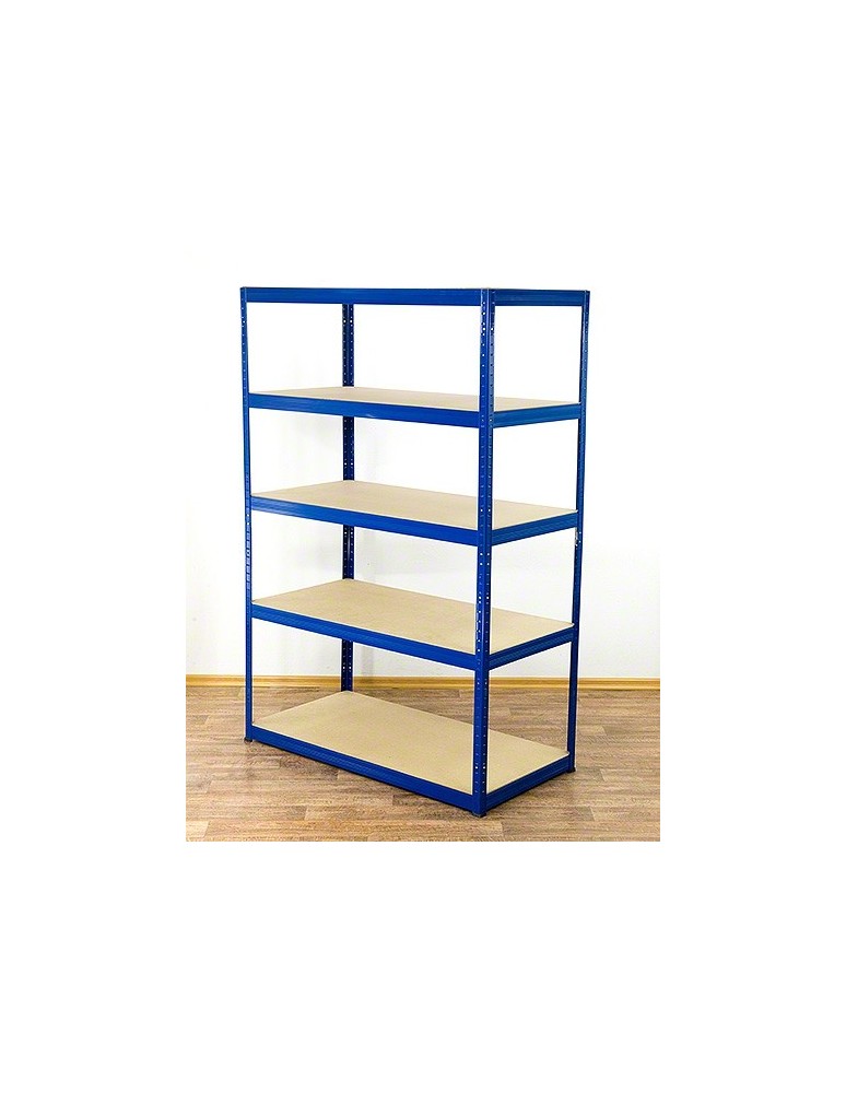 wysokość 180 - Regał metalowy Helios Color 180x120x50_5 - 175kg / na półkę, kolor: biało-biały - product MODO24.PL 3