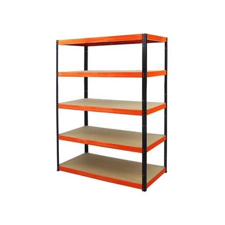 Regał metalowy Helios Color 180x120x50_5 - 175kg / na półkę, kolor: biało-biały