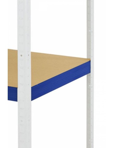 wysokość 196 - Regał metalowy Helios Color 196x75x40_5 - 175kg / na półkę, kolor: czarno-pomarańczowy - product 7