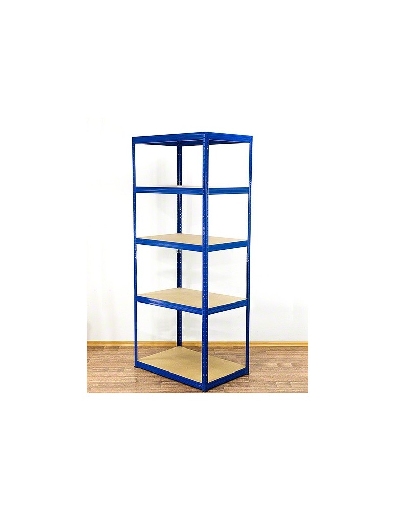 wysokość 196 - Regał metalowy Helios Color 196x75x45_5 - 175kg / na półkę, kolor: czarno-pomarańczowy - product MODO24.PL 3