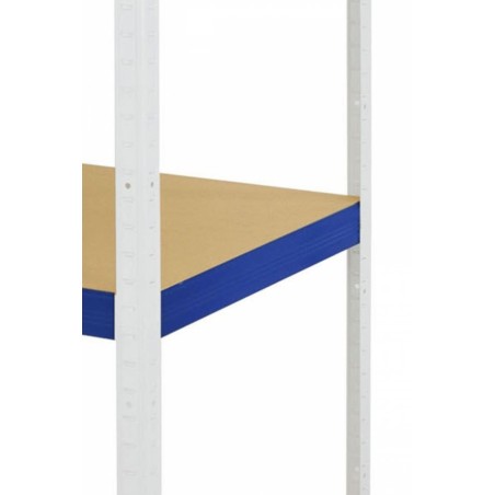 Regał metalowy Helios Color 196x90x45_5 - 175kg / na półkę, kolor: czarno-pomarańczowy