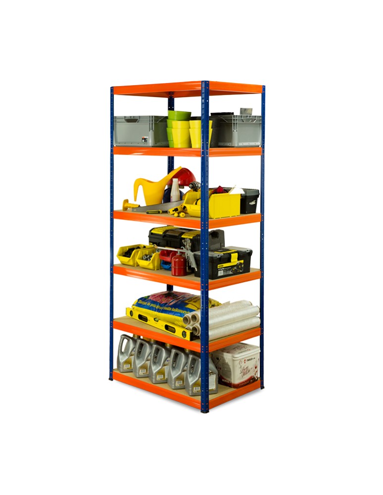 wysokość 196 - Regał metalowy Helios Color 196x75x45_6 - 175kg / na półkę - produkt MODO24.PL 1
