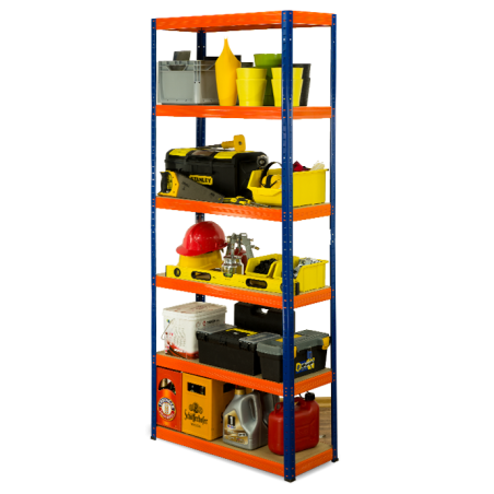 Regał metalowy Helios Color 196x90x30_6 - 175kg / na półkę