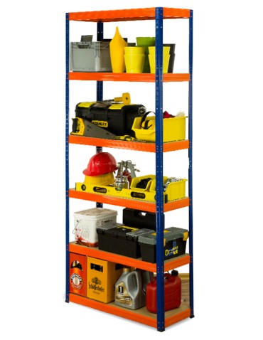 Regał metalowy Helios Color 196x90x40_6 - 175kg / na półkę