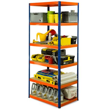 Regał metalowy Helios Color 196x90x45_6 - 175kg / na półkę