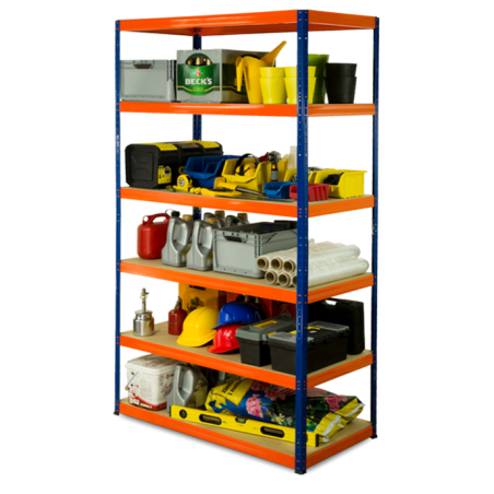 Regał metalowy Helios Color 196x110x50_6 - 175kg / na półkę