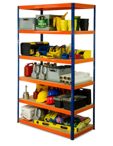 Regał metalowy Helios Color 196x120x60_6 - 175kg / na półkę