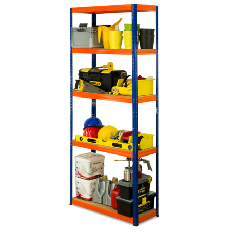 Regał metalowy Helios Color 213x75x30_5 - 175kg / na półkę