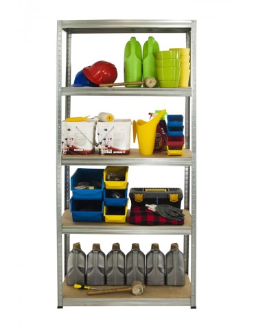 Helios Ocynk - Regał metalowy Helios 180X075X30_5_Z - 175 kg / na półkę - product 5