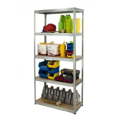 Regał metalowy Helios 180x90x40_5_Z - 175 kg / na półkę