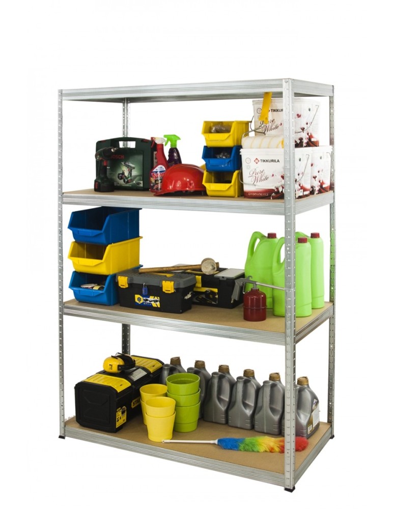 Helios Ocynk - Regał metalowy Helios 180x110x50_4_Z - 175 kg / na półkę - produkt MODO24.PL 1