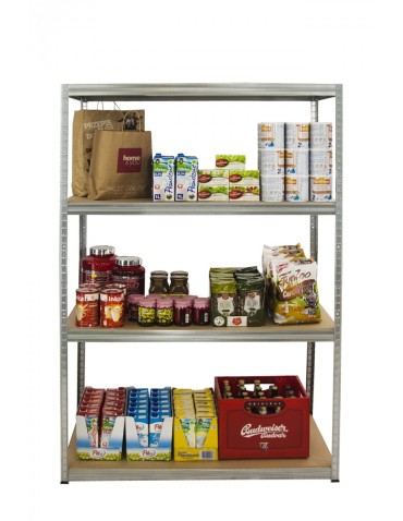 Helios Ocynk - Regał metalowy Helios 180x120x40_4_Z - 175 kg / na półkę - product 3