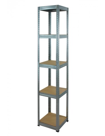 Regał metalowy Helios ocynk 180x30x30_5 - 175 kg / na półkę