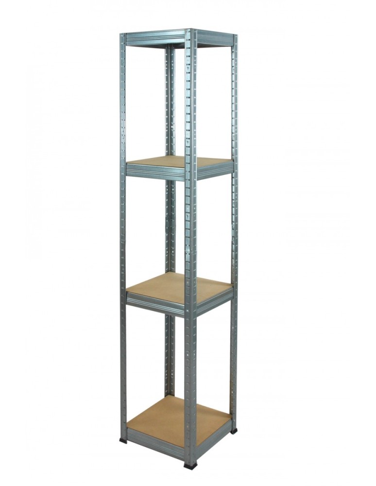 Helios Ocynk - Regał metalowy Helios ocynk 180x35x35_4 - 175 kg / na półkę - produkt MODO24.PL 1