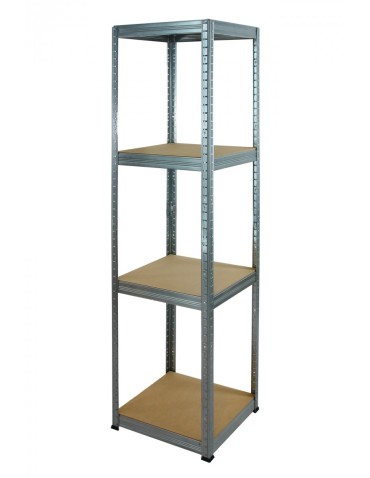 Regał metalowy Helios ocynk 180x40x40_4 - 175 kg / na półkę
