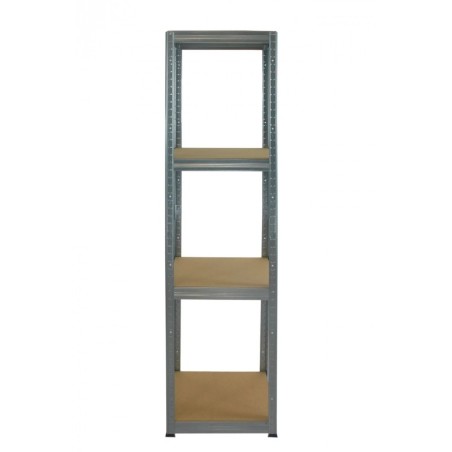 Regał metalowy Helios ocynk 180x40x40_4 - 175 kg / na półkę