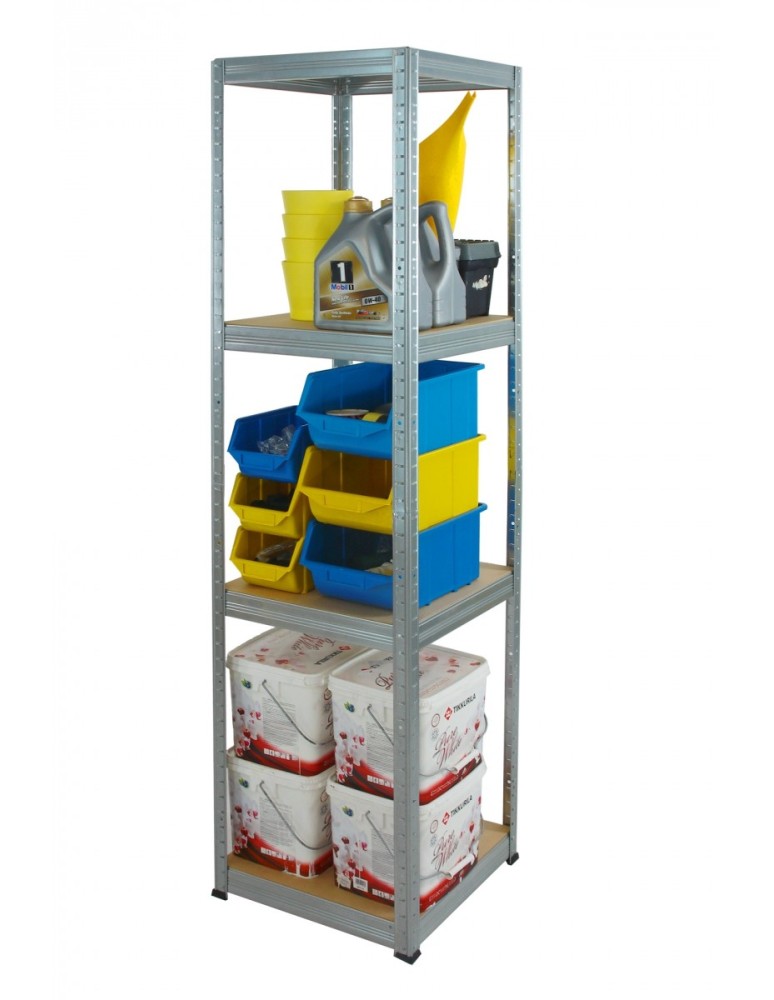 Helios Ocynk - Regał metalowy Helios ocynk 180x40x40_4 - 175 kg / na półkę - product MODO24.PL 6