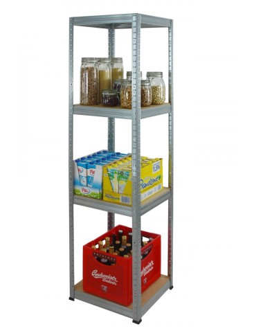 Helios Ocynk - Regał metalowy Helios ocynk 180x45x45_4 - 175 kg / na półkę - product 3