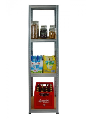 Helios Ocynk - Regał metalowy Helios ocynk 180x45x45_4 - 175 kg / na półkę - product 4