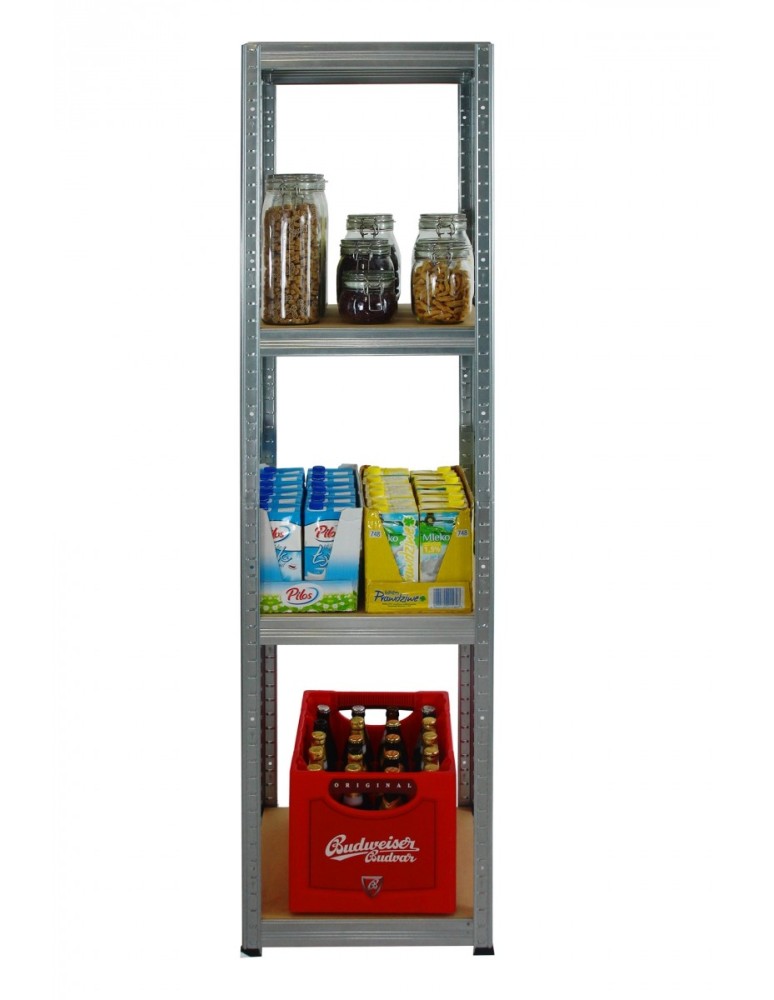 Helios Ocynk - Regał metalowy Helios ocynk 180x45x45_4 - 175 kg / na półkę - product MODO24.PL 4