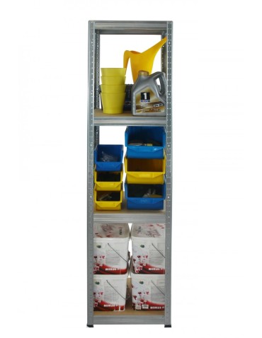 Helios Ocynk - Regał metalowy Helios ocynk 180x45x45_4 - 175 kg / na półkę - product 5