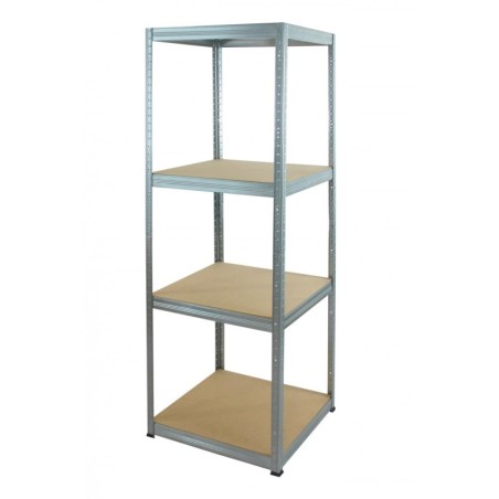 Regał metalowy Helios ocynk 180x60x60_4 - 175 kg / na półkę