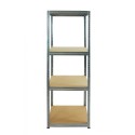Regał metalowy Helios ocynk 180x60x60_4 - 175 kg / na półkę
