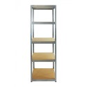 Regał metalowy Helios ocynk 180x60x60_5 - 175 kg / na półkę