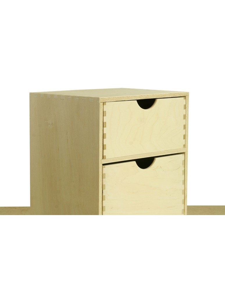 Minikomody/Organizery - Skrzynka na drobiazgi SSK-4  Dwie szufladki - product MODO24.PL 5