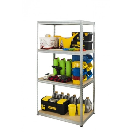 Regał metalowy Helios 180x90x50_4_Z - 175 kg / na półkę