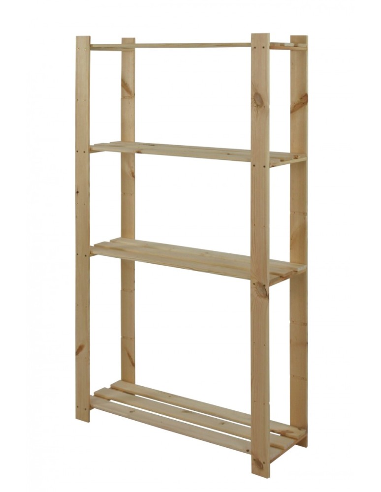 regały seria B - Regał sosnowy B-17 150x80x30 - produkt MODO24.PL 1