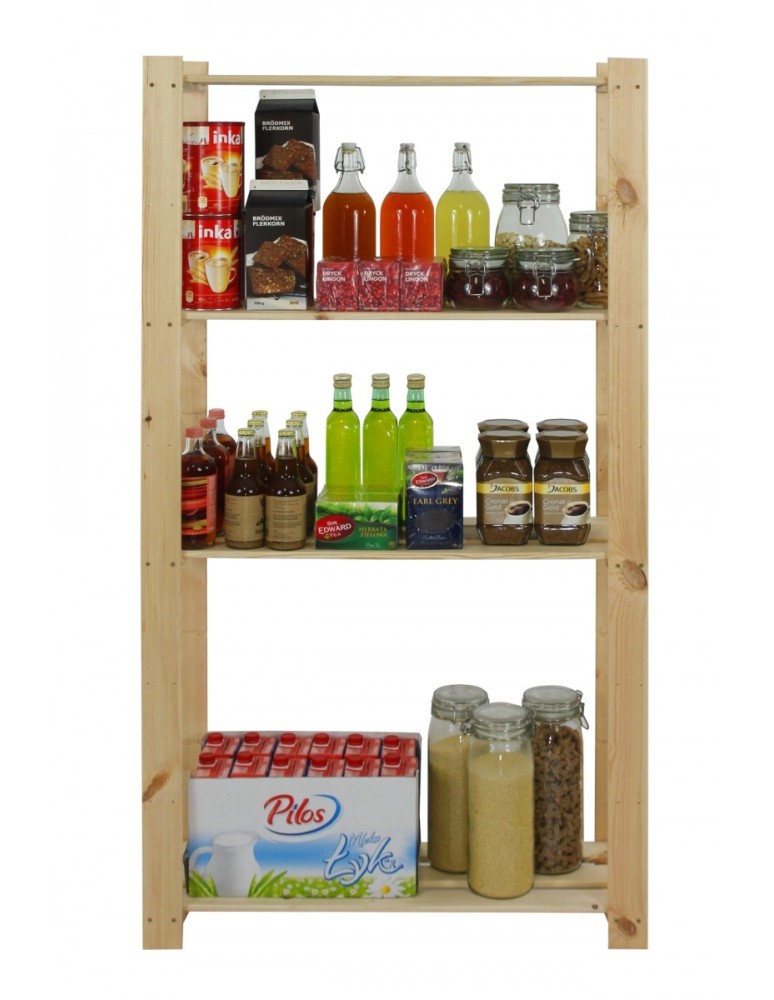 regały seria B - Regał sosnowy B-17 150x80x30 - product MODO24.PL 6