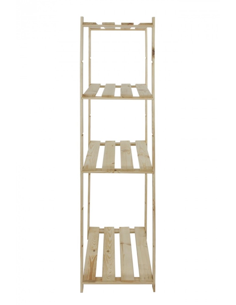 regały seria B - Regal sosnowy B-23 150x80x38, 4 półki ażurowe - product MODO24.PL 4