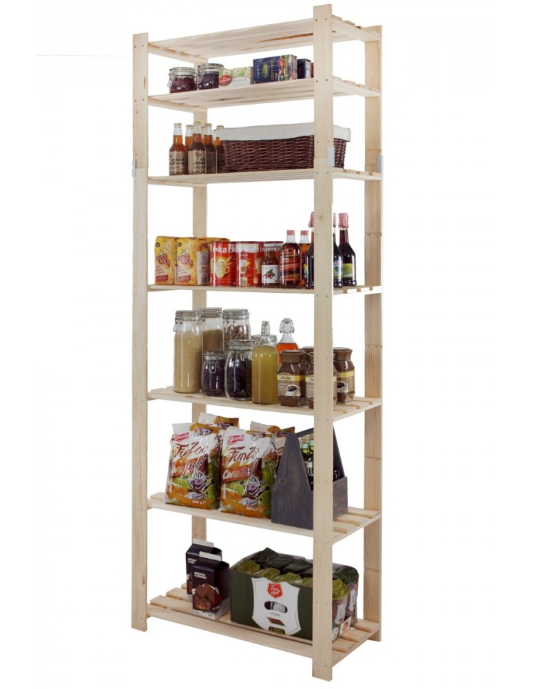 regały seria B - Regał sosnowy B-30 220x80x38 - product MODO24.PL 5