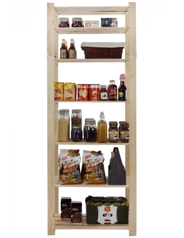 regały seria B - Regał sosnowy B-30 220x80x38 - product MODO24.PL 6