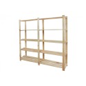 Regał otwarty B-02  170x170x28 5-piętrowy