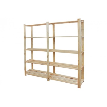 Regał otwarty B-02  170x170x28 5-piętrowy