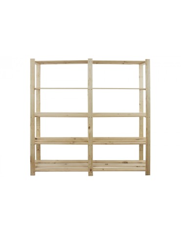 regały seria B - Regał otwarty B-02  170x170x28 5-piętrowy - product 3