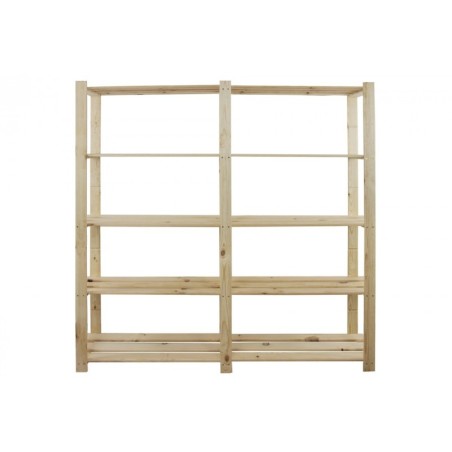 Regał otwarty B-02  170x170x28 5-piętrowy