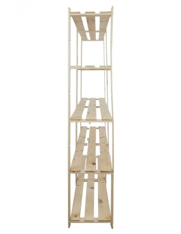 Regał otwarty B-02  170x170x28 5-piętrowy - product 2