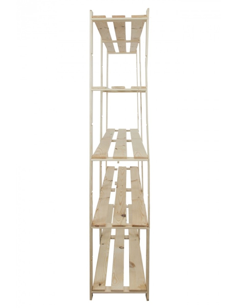 regały seria B - Regał otwarty B-02  170x170x28 5-piętrowy - product MODO24.PL 2