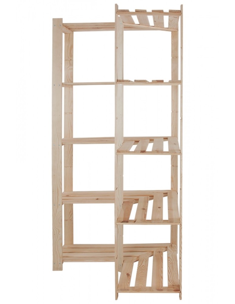 regały seria B - Narożny regał sklepowy B-20 170x85x38 - product MODO24.PL 3