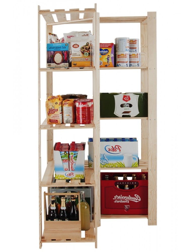 regały seria B - Narożny regał sklepowy B-20 170x85x38 - product MODO24.PL 6