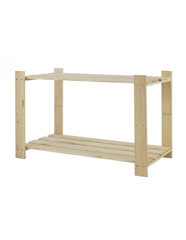 Niski regał drewniany B-07